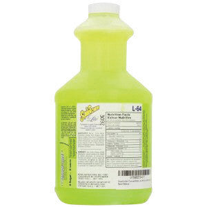 Sqwincher 050104-LL 64 Ounce Liquid Concentrate Bottle Lemon Lime Electrolyte Drink - Yields 5 Gallons (1/EA)