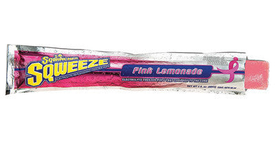 Sqwincher 159200223 3 Ounce Pink Lemonade Freezer Pop - Yields 3 Ounces (150 Each Per Box) (1/CA)