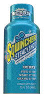 Sqwincher 200502-BE Steady Shot 2 Ounce Ready To Drink Bottle Berry Electrolyte Drink (144 Bottles Per Case) (12/EA)