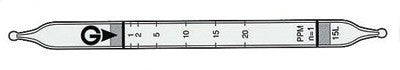 Gastec 15L Glass Nitric Acid Low Range Detector Tube (For Use With Gastec Gas Detection System) (10 Per Box) (1/BX)