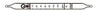 Gastec 4L Glass Hydrogen Sulfide White To Brown Low Range Detector Tube (For Use With Gastec Gas Detection System) (10 Per Box)  (1/BX)