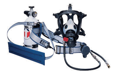Honeywell P968477 Aluminum Hip-Pac Style Panther Pressure Demand Supplied Air Respirator With 10-Minute Escape Mask Mounted Regulator (Without Quick Disconnect Coupling) (1/EA)