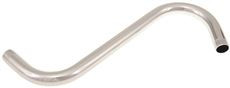 Proplus S SHAPED SHOWER ARM, 10 IN., CHROME PLATED BRASS (1 PER CASE)