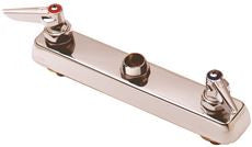 T/S BRASS B-1120-LN WORKBOARD FAUCET LESS NOZZLE CHROME LEAD FREE (1 PER CASE)