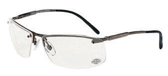 Uvex HD701 By Honeywell Harley-Davidson Safety Glasses With Gunmetal Frame And Clear Polycarbonate Anti-Scratch Hard Coat Lens (1/EA)