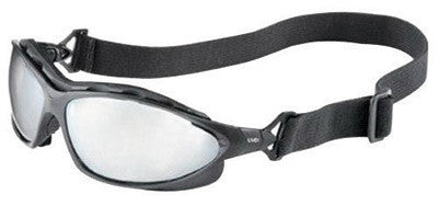 Uvex S2604XP By Honeywell Livewire Black Safety Glasses With SCT Reflect 50 Anti-Fog Lens
