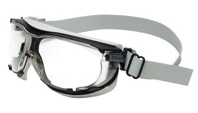 Uvex S1650D by Honeywell Carbonvision Impact Goggles With Black And Gray Frame, Clear Dura-Streme Anti-Fog Anti-Scratch Hard Coat Lens And Neoprene Headband (1/PR)