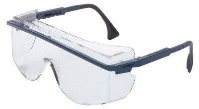 Uvex S2500 By Honeywell Astrospec 3001 Over-The-Glasses Safety Glasses With Black Nylon Frame And Clear Polycarbonate Ultra-dura Anti-Fog Anti-Scratch Hard Coat Lens (1/EA)