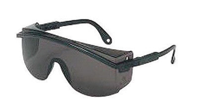 Uvex S2701 By Honeywell Astrospec 3000 S Narrow Safety Glasses With Black Plastic Frame And Gray Polycarbonate Ultra-dura Anti-Scratch Hard Coat Lens (1/EA)