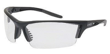 Uvex S2820XP by Honeywell Instinct Protective Safety Glasses With Matte Black Polycarbonate And TPR Frame And Clear Polycarbonate Uvextreme Plus Anti-Fog Lens (10/EA)