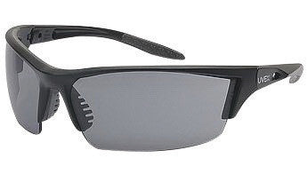 Uvex S2821 by Honeywell Instinct Protective Safety Glasses With Matte Black Polycarbonate And TPR Frame And Gray Polycarbonate Supra-Dura Hardcoat Lens (10/EA)