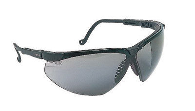Uvex S3301X By Honeywell Genesis XC Safety Glasses With Black Polycarbonate Frame And Gray Polycarbonate Uvextreme Anti-Fog Lens (1/EA)