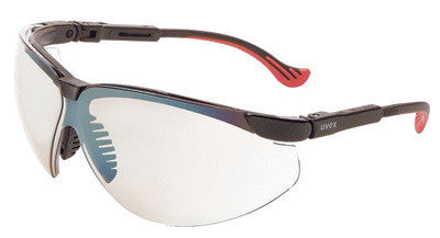 Uvex S3302 By Honeywell Genesis XC Safety Glasses With Black Polycarbonate Frame And SCT-Reflect 50 Polycarbonate Ultra-dura Anti-Scratch Hard Coat Lens (1/EA)