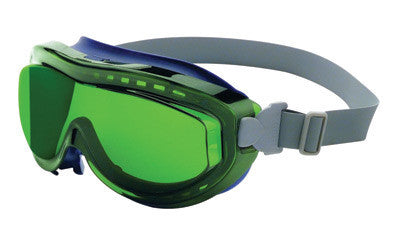 Uvex S3430X by Honeywell Flex Seal Indirect Vent Over The Glasses Goggles With Navy Frame, Shade 3.0 Uvextreme Infra-dura Anti-Fog Lens And Neoprene Headband (1/EA)