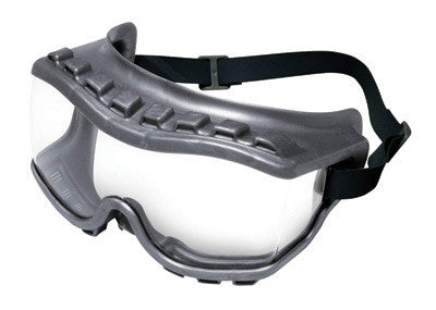 Uvex S3810 by Honeywell Strategy Indirect Vent Over The Glasses Goggles With Gray Frame, Clear Uvextra Anti-Fog Lens And Neoprene Headband (1/EA)