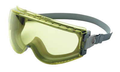 Uvex S3962C by Honeywell Stealth Impact Chemical Splash Goggles With Gray Frame, Amber Uvextreme Anti-Fog Lens And Neoprene Headband (1/EA)