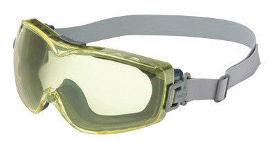 Uvex S3972D by Honeywell Stealth Over The Glasses Goggles With Navy Wrap-Around Frame, Amber Dura-Streme Anti-Fog Anti-Scratch Lens And Neoprene Headband (1/EA)