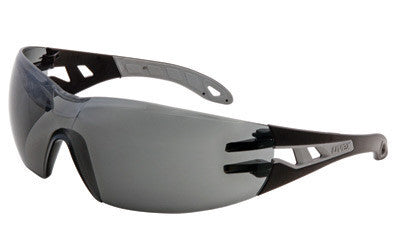 Uvex S4121D By Honeywell S4121D Pheos Safety Glasses With Black And Gray Frame And Gray Dura-streme Anti-Fog Hard Coat Lens (1/PR)