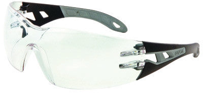 Uvex S4130D By Honeywell S4130D Pheos Safety Glasses With Black And Gray Frame And Clear Dura-streme Anti-Fog Hard Coat Lens (10/PR)