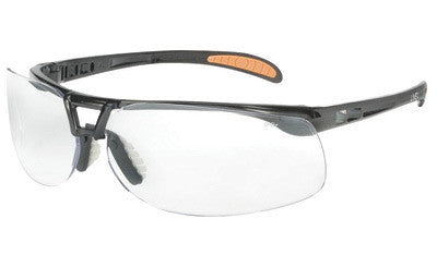 Uvex S4200X By Honeywell Protege Safety Glasses With Metallic Black Frame And Clear Polycarbonate Uvextreme Anti-Fog Lens (1/EA)