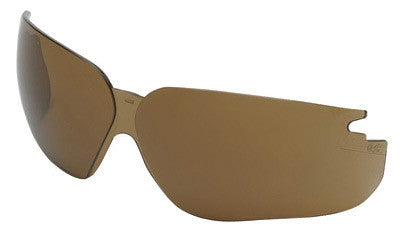 Uvex S6901X by Honeywell Espresso Polycarbonate Replacement Lens With Uvextreme Anti-Fog, Anti-Scratch, Anti-UV And Anti-Static Coating For Use With Genesis Safety Glasses (1/EA)