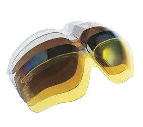Uvex S6910X by Honeywell SCT-Vermilion Polycarbonate Replacement Lens With Uvextreme Anti-Fog, Anti-Scratch, Anti-UV And Anti-Static Coating For Use With Genesis Safety Glasses (10/EA)