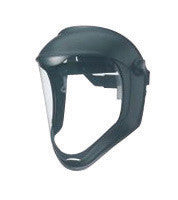 Uvex S8510 by Honeywell Bionic Black Matte Hard Coated Polycarbonate Dual Position Headgear With Clear Anti-Fog Hardcoated Polycarbonate Faceshield And Built-In Chin Guard (1/EA)