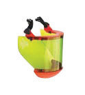 Salisbury AS1000 by Honeywell 7 1/2" X 20" X .06" Yellow Unbound Arc Flash Faceshield Kit With ASCP Chin Cap And Slotted ASSLB Bracket (1/EA)