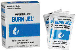 Water-Jel 600U-1 Technologies 3.5 Gram Unit Dose Foil Pack Burn Jel Topical Burn Gel (25 Per Box) (1/BX)