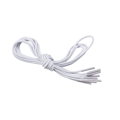 Drive Medical rtl2052 Elastic Shoe and Sneaker Laces, White, 2 Pairs (1/PKG)