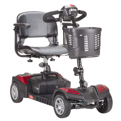 Drive Medical sfscout4 Scout Compact Travel Power Scooter, 4 Wheel (1/EA)