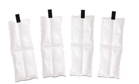 TechKewl Cool Pax Replacement Phase Change Inserts 6665V with Velcro