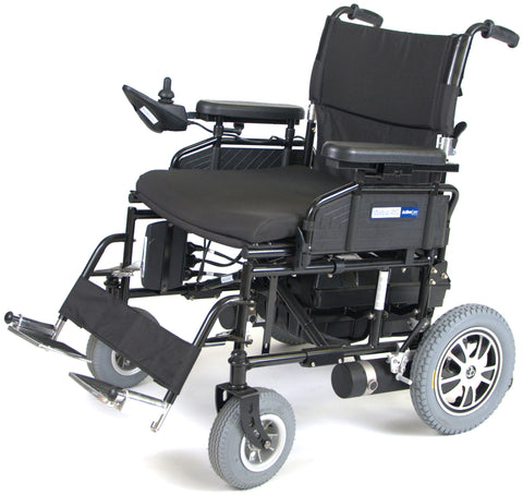 Drive Medical wildcat450bk24ss Wildcat 450 Heavy Duty Folding Power Wheelchair, 24" Seat (1/EA)