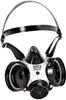 MSA 808074 Medium Black Hycar Rubber Comfo Classic Full Mask Dual Cartridge Respirator