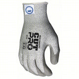 Memphis 9676S Glove Small Cut Pro 13 Gauge Polyurethane Palm Coated Work Gloves With Dyneema Liner And Knit Wrist 12/PR