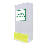 NMC ASGD ACRYLIC DISPENSER, VISITOR SPECS, DELUXE, 18h x 8w x 4d 1/EA