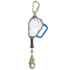 3M DBI- SALA Sealed-Blok Self-Retracting Lifeline, 15 ft, Galvanized Steel, Snap Hook