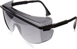 Uvex Astrospec OTG 3001 Black Safety Glasses With Gray Anti-Scratch/Hard Coat Lens