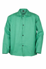 Radnor 64054962 Large Green Cotton Flame Resistant Jacket With Snap Front Closure