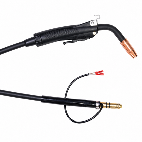 Radnor 64002600  Pro 130 - 190 Amp Air Cooled MIG Gun For 0.030'' - 0.035'' Wire With 10' Leads And Tweco Style Connector (Fits Some Lincoln)