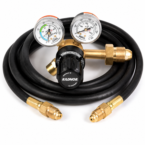 Radnor 64003037 Light Duty Argon Flowgauge Industrial Regulator
