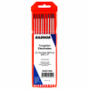 Radnor 64001958  3/32'' X 7'' Ground Finish 2% Thoriated Tungsten Electrode (10 Per Pkg)