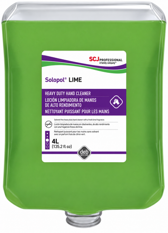 SC JOHNSON LIM4LTR  4 Liter Refill Cartridge Green Solopol Citrus Scented Hand Cleaner