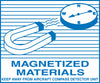 NMC DL56AL-SHIPPING LABELS, MAGNETIZED MATERIALS, 4X4, Adhesive Coated Paper - 500/Roll
