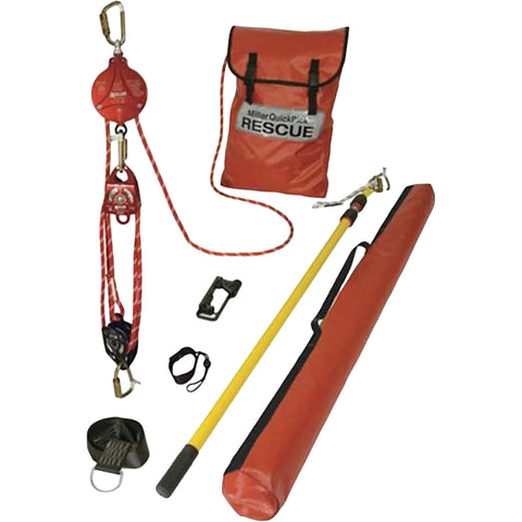 PIP Global Safety Miller QP/25FT QuickPick Rescue Kit With 25' (400 lbs Weight Capacity)