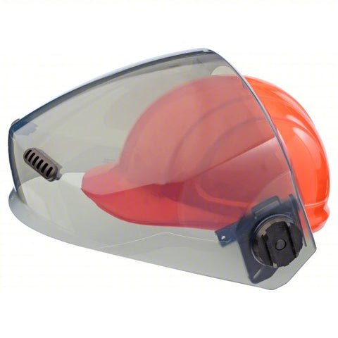 Salisbury Prismshield Plus Model AS2000HAT-PP 13" X 22.5" Bronze Tinted Polycarbonate Arc Flash Face Shield