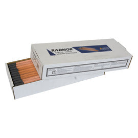 Radnor 64002226  1/2'' X 14'' Copper-Coated Pointed Carbon Air/Carbon Arc Gouging Electrode (50 Per Box)
