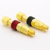 Radnor 64003884  Model QDB40 Torch To Hose Oxygen/Fuel Gas Quick-Connect Set With Reverse Flow Check Valves