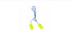 3M E-A-Rsoft Yellow Neons Earplugs 311-1251, Corded, Poly Bag, Large Size 200/Pair