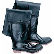 Dunlop Protective Footwear Size 13 Storm King Black 35" PVC/Polyester Hip Waders